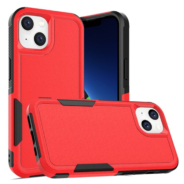 ZUSLAB iPhone 14 Case Rugged Defender Protective Heavy Duty Shockproof Dustproof Cover for Apple (2022) - Red