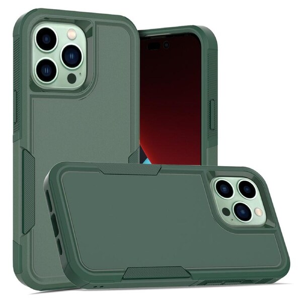 ZUSLAB iPhone 14 Pro Case Rugged Defender Protective Heavy Duty Shockproof Dustproof Cover for Apple (2022) - Green