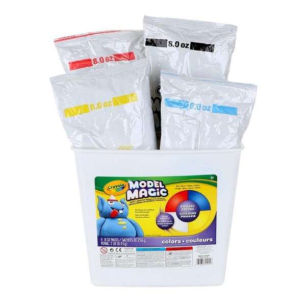 4pc Crayola 226g Model Magic Bucket Colour Kids/Children Fun Activity Toy 3y+
