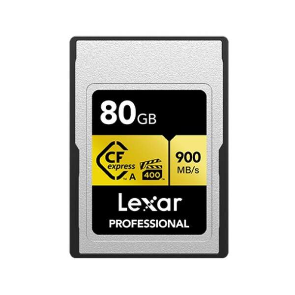 Lexar Professional CFexpress Type A - 80GB GOLD Series 900MB/s read / 800MB/s write