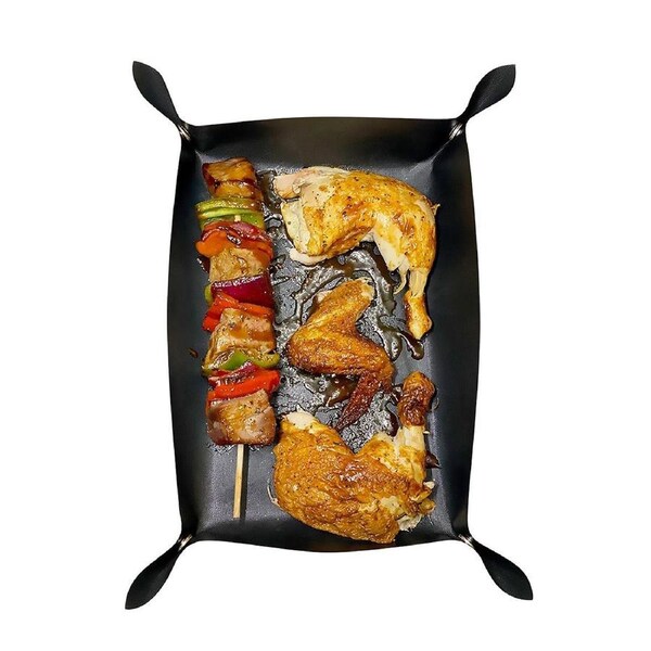 Grand Fusion Leakproof Non-Stick BBQ Grill Mat - 30 x 40cm