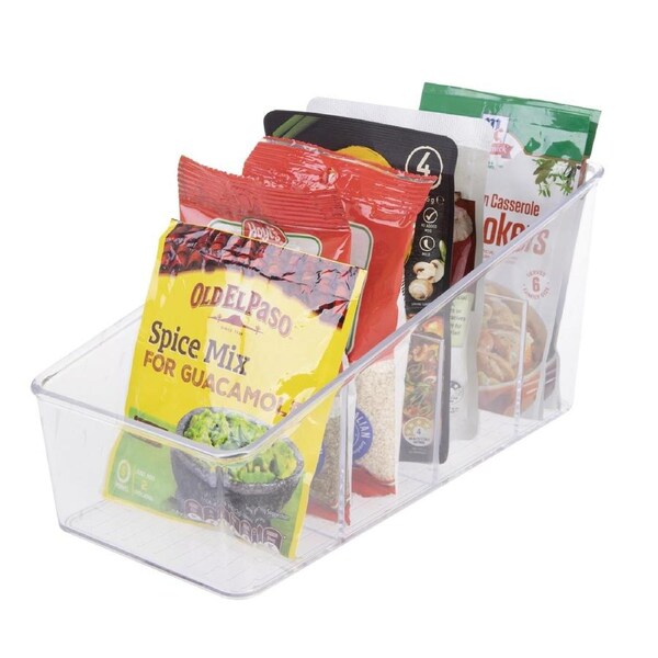 D.Line 4 Compartment Packet Organiser
