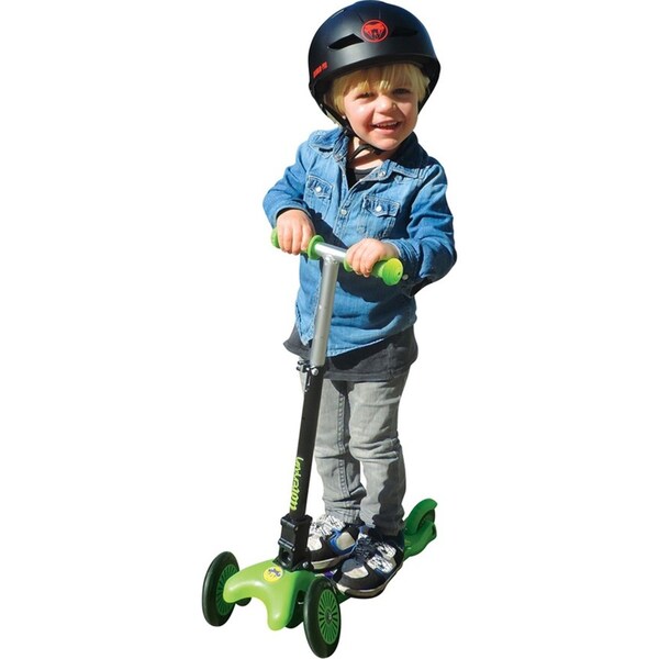 Adrenalin Skate Kids Trio Junior Tilt Steer 3 Wheel Lightweight/Foldable Scooter