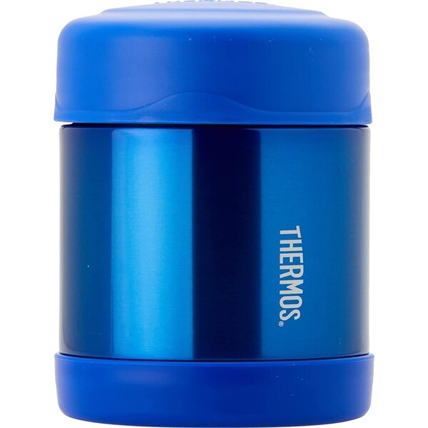 Thermos 290ml Funtainer Vacuum Insulated Food Storage Jar Blue Stainless Steel