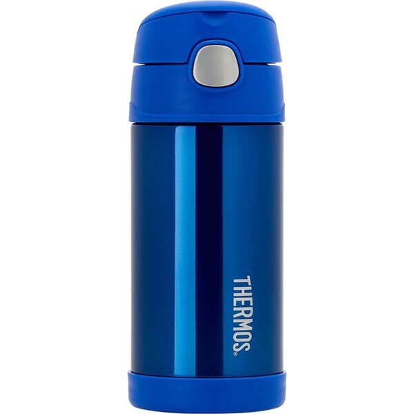 Thermos 355ml Funtainer Vacuum Insulated Drink Bottle Blue Stainless Steel