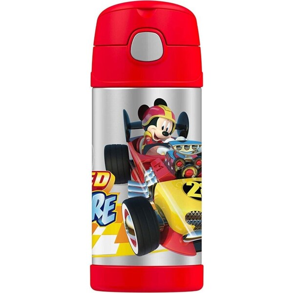 Thermos 355ml Funtainer Vacuum Insulated Drink Bottle Mickey Stainless Steel