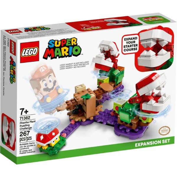 LEGO 71382 - Super Mario Piranha Plant Puzzling Challenge Expansion Set