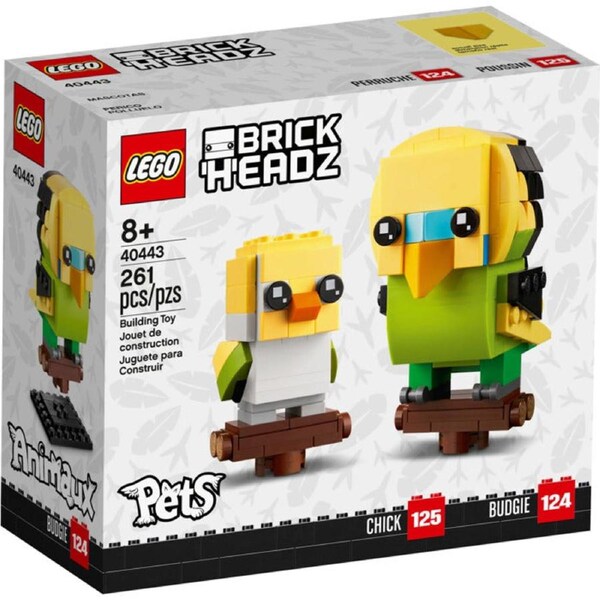 LEGO 40443 - BrickHeadz Pets Budgie