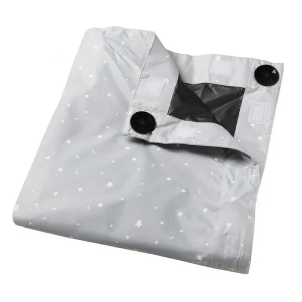 Tommee Tippee Sleeptight Portable Blackout Blind Starry Grey Large 130x198cm