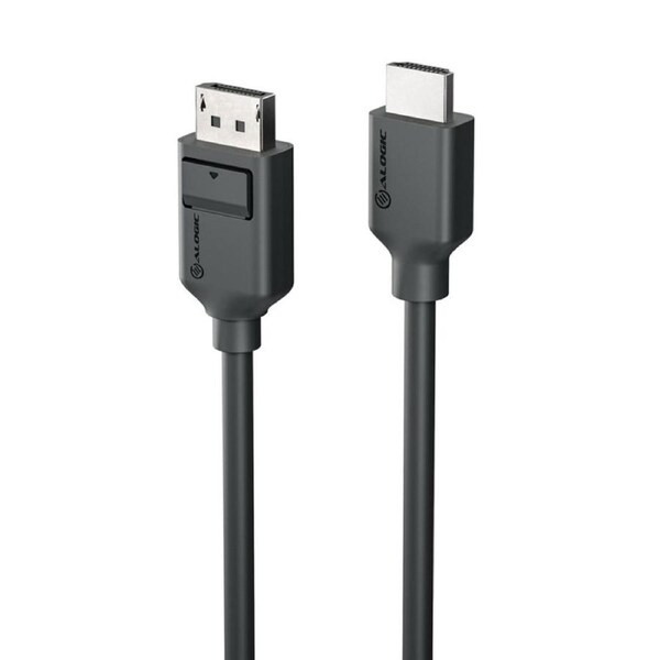 Alogic 2m DisplayPort to HDMI 1.4 Cable Male to Male 2m, Elements Series, Black [EL2DPHD-02]