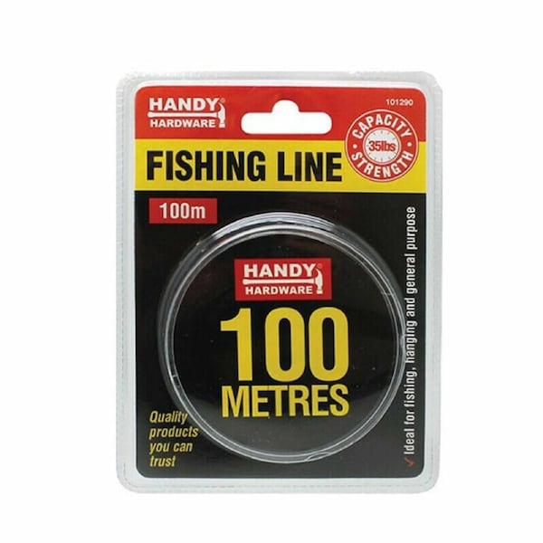 100M Transparent Fishing Nylon Fish Line Clear Heavy Duty Meter NEW