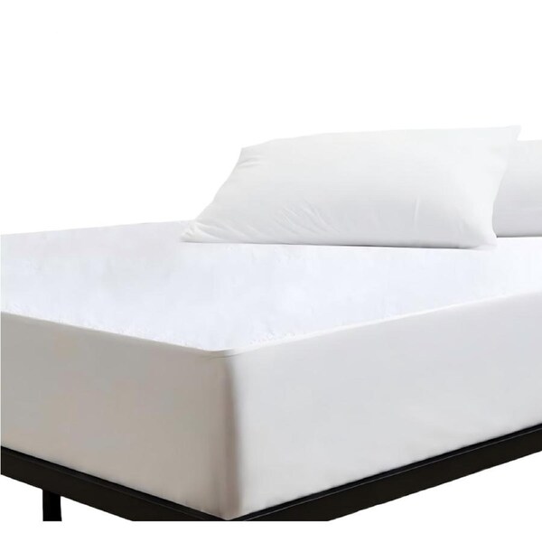 Coral Fleece Waterproof Fitted Mattress Protector Mega Queen