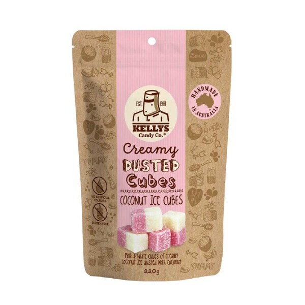 Kelly's Coconut Ice Cubes 180g