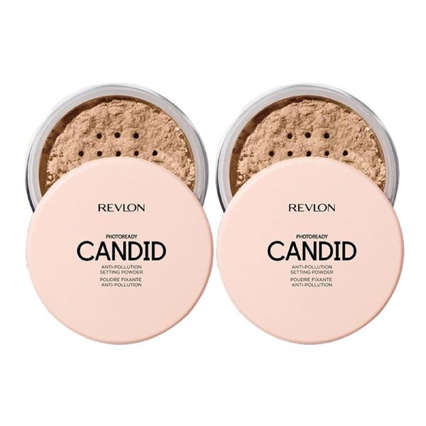 Revlon PhotoReady Candid Anti-Pollution Setting Powder 15g 002 MEDIUM - 2 pack