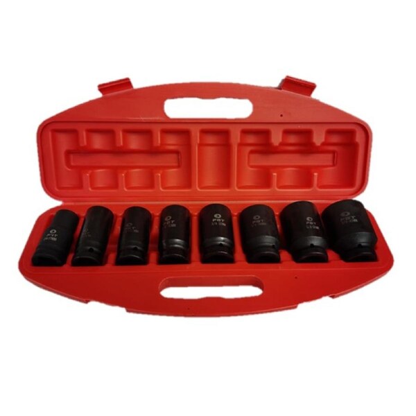 9pc 3/4" Deep Impact Socket Set, SAE, Imperial