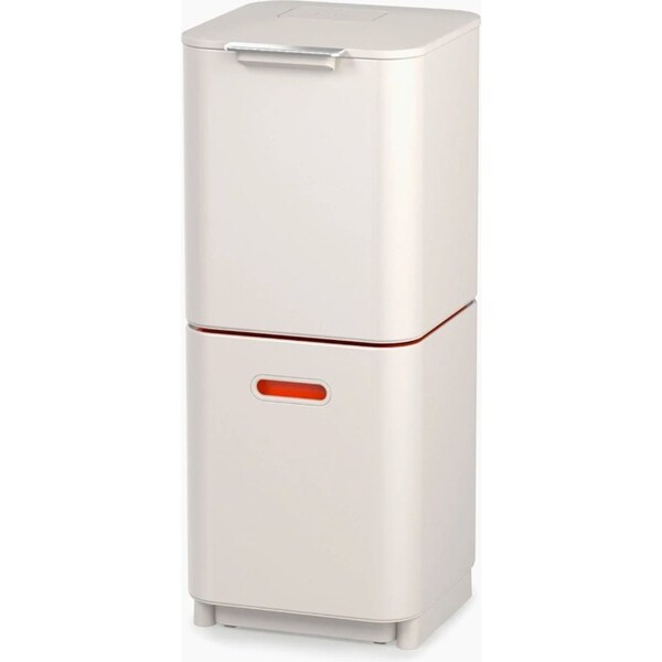Joseph Joseph Totem Compact Waste Separation 40L Bin Stone 30064