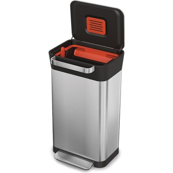 Joseph Joseph Titan Trash Compactor 30L Bin Stainless Steel 30030