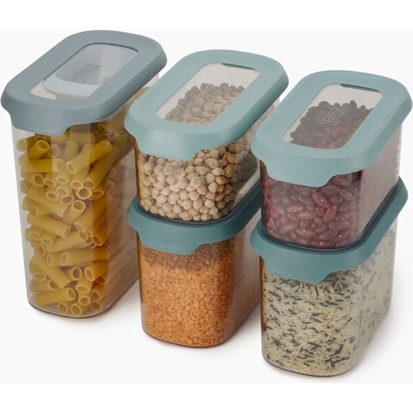 Joseph Joseph CupboardStore 5 Piece Food Storage Container Set Opal 81113