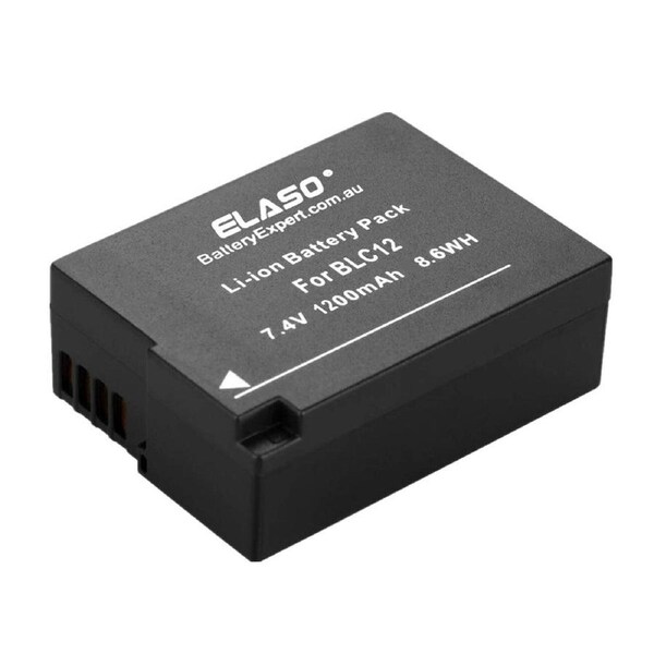 Replacement Battery for Panasonic DMW-BLC12 DMW-BLC12E DMW-BLC12PP Camera