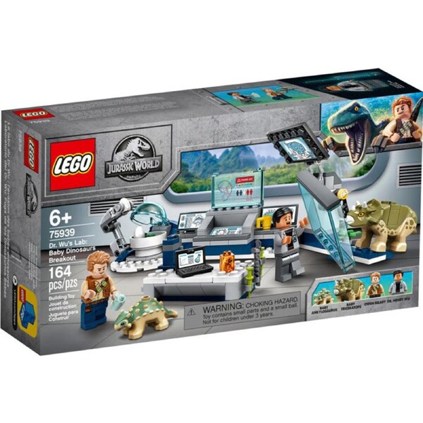 LEGO 75939 - Jurassic World Dr. Wu's Lab: Baby Dinosaurs Breakout