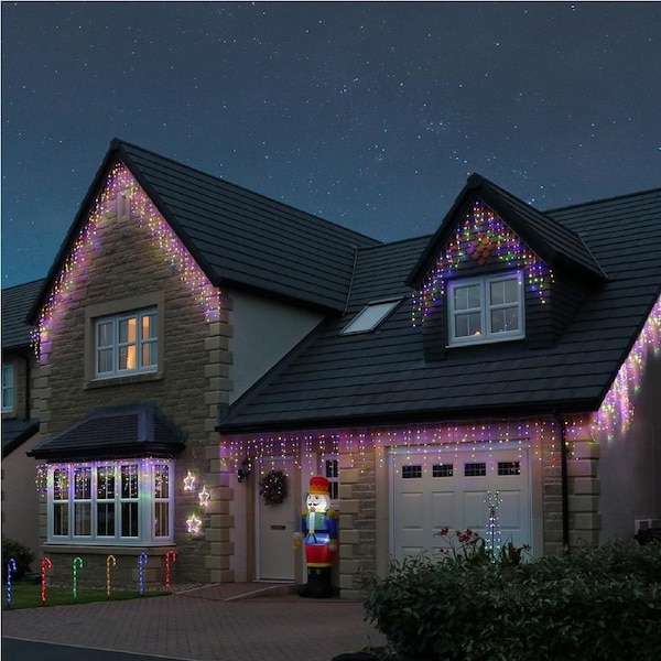 36m 1200 LED Icicle Light for Christmas Decoration Multi Colour