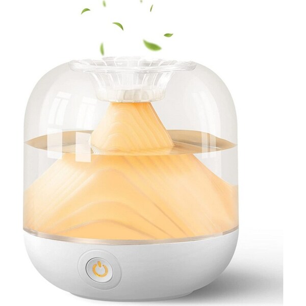 700ml USB Cool Mist Humidifiers with Night Light-White