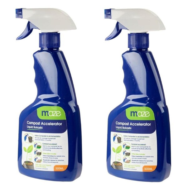 2 X Maze Microbe Solutions 500ml