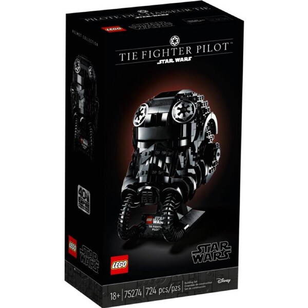 LEGO 75274 - Star Wars TIE Fighter Pilot Helmet