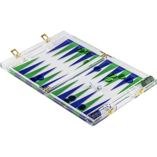 Bonnie Acrylic 35x26cm Backgammon Kids/Children Board Game Set Play Fun Toy