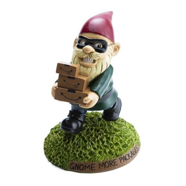 Bigmouth Funny Porch Pirate Garden Gnome Statue Ornament 9" Home Backyard Decor