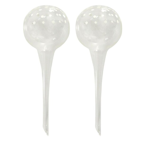 2x Annabel Trends Garden Sprout Plant Automatic Water Bubble Dripper Glass Dot