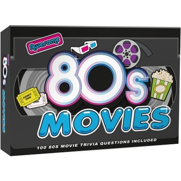 Awesome 80s Movie/Film Trivia Question Guessing Knowledge Quiz Home Family Game