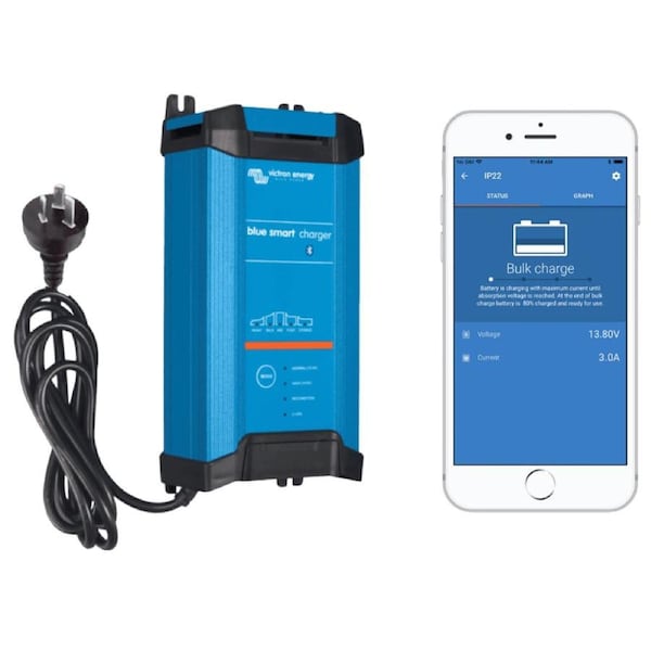 Victron 24V 16A Blue Smart IP22 24/16 AU/NZ Battery Charger