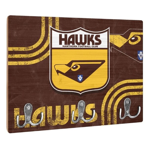 Hawthorn Hawks AFL Wall Key Rack Holder