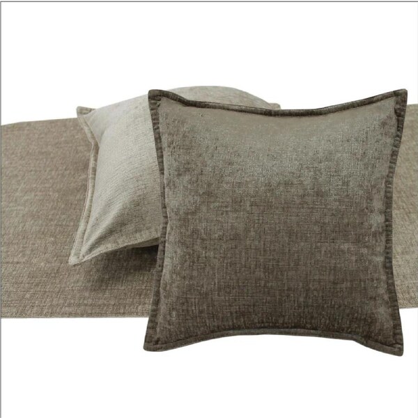 Parker Mocha Bed Runner & Cushion Set - King