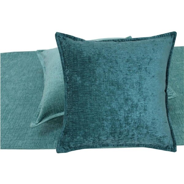 Parker Turquoise Bed Runner & Cushion Set - King