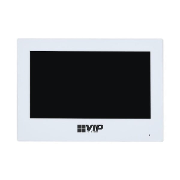 VIP Vision Residential Series Touchscreen IP Intercom Monitor (White)