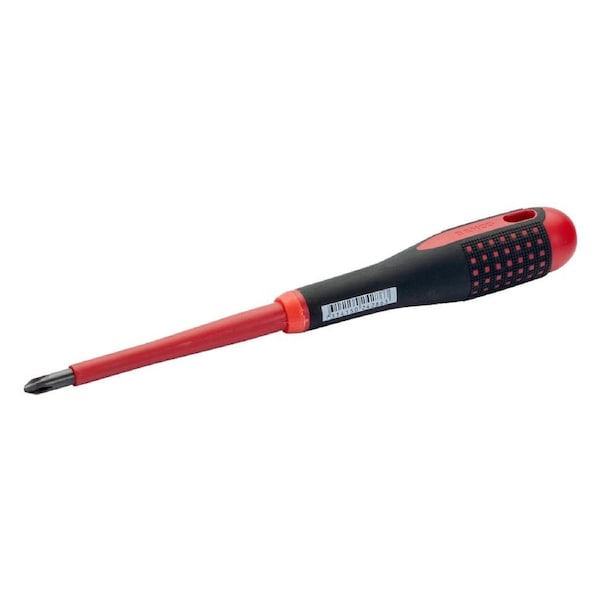 Bahco Ergo PH1 x 80mm Phillips Screwdriver 1000V VDE