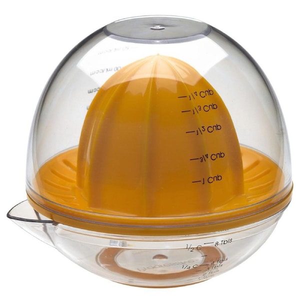 Progressive 120ml/10cm Manual Citrus Juicer Lemon/Orange Squeezer/Extractor