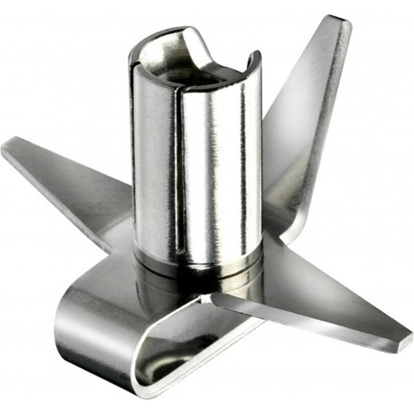 Bamix Multi-Purpose Stainless Steel Chopper Blade Chops for Hand Mixer Silver