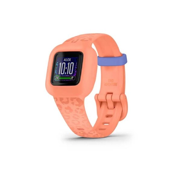 Garmin Vivofit Jr Junior 3 Peach Leopard 010-02441-24