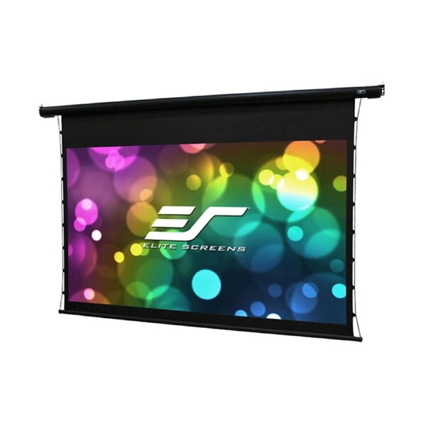 Elite Screens 125" Spectrum Tab Tension 16:9 Black Case ELECTRIC125HT