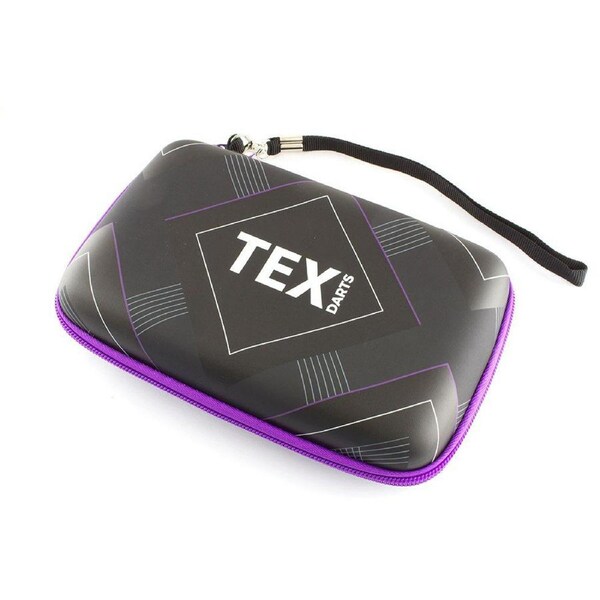 Tex Darts Pro Darts Carry Case Dart Storage Wallet PURPLE
