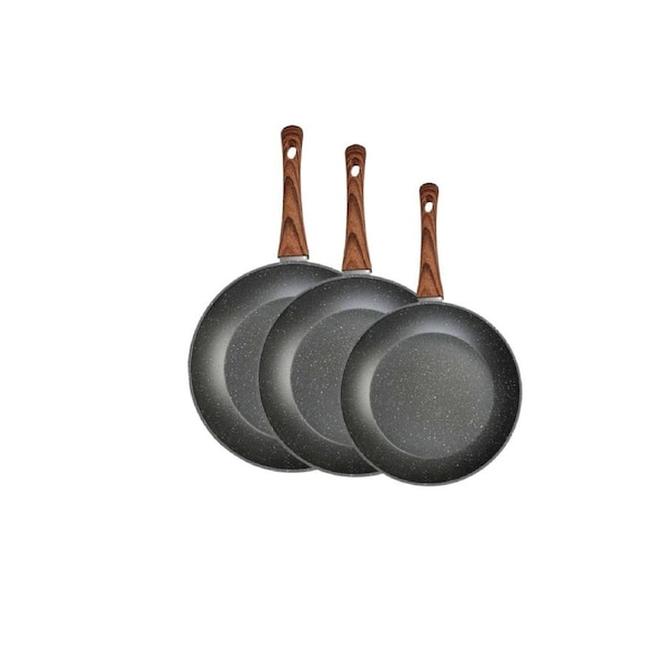 Clevinger Non-Stick Frying Pan Set 24/28/32cm Triple Pack