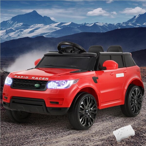 93x54cm Kids Ride On Car 12V Rigo Electric Toys Remote MP3 LED Lights Red