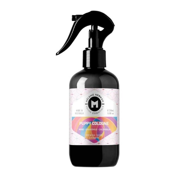 Melanie Newman Pet Grooming Puppy/Dog Coat Cologne Anti-Odour Spray Scent 250ml