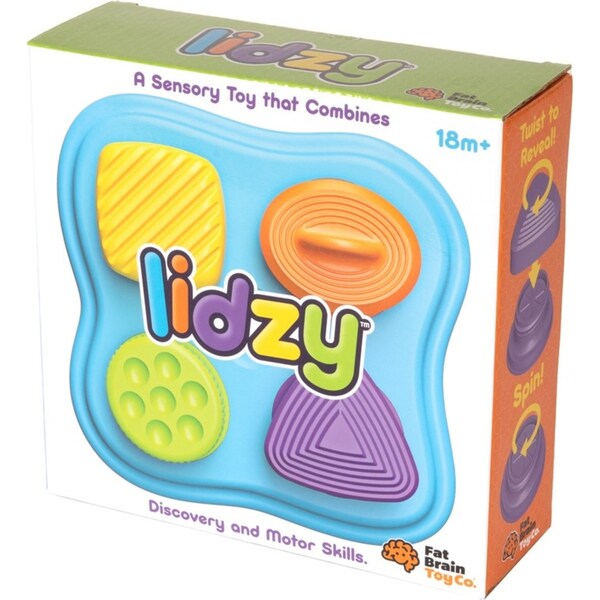 Fat Brain Toy Co Lidzy BPA Free Interactive Sensory Baby/Infant/Toddler Toy 18m+