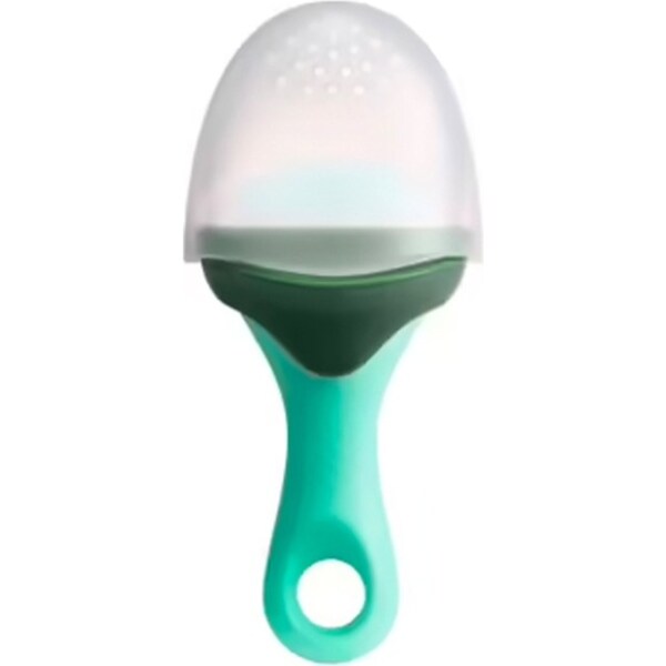 Boon Baby/Infant/Child Pulp Silicone Feeder/Teether/Weaning Utensil Mint/GRN 6m+