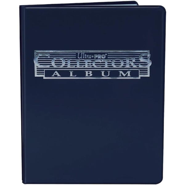 Ultra Pro 9-Pocket Cobalt Collectors Portfolio