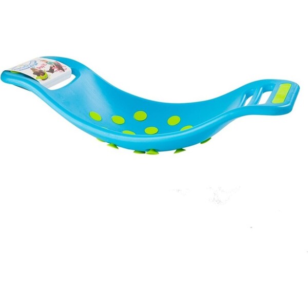 Fat Brain Teeter Popper Kids Balance Toy / Rocking Seat - Blue FA095-1